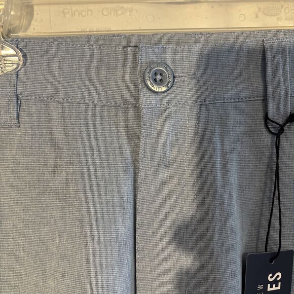 Travis Mathew NWT Men’s 33 Beck Shorts Blue Performance Golf Lightweight Stretch - Picture 4 of 9